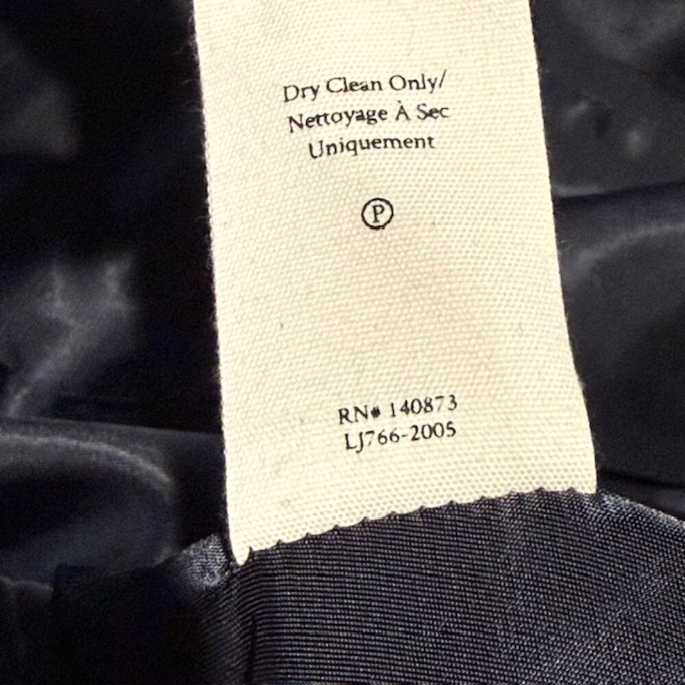 LoveShackFancy Pantonia Black Wool Blend Peplum Blazer Jacket Size 10 NWT $645 - Picture 15 of 16